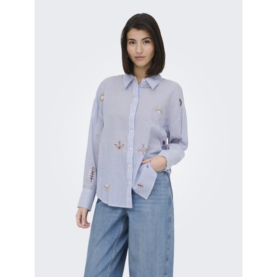 Jacqueline de Yong Jdypaige ls loose emb. shirt wvn dessin - Image 5