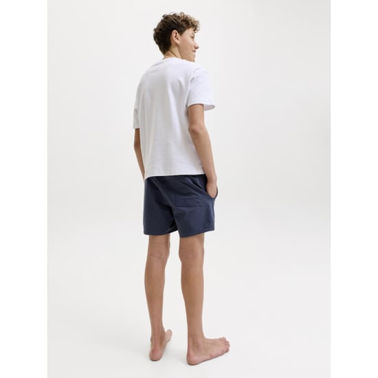 Jack & Jones Jpstmaui splash magic swim shorts jnr navy - Image 4