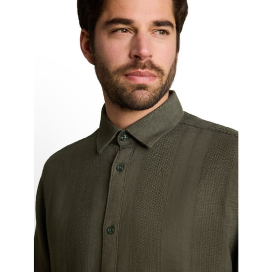 Tom Tailor Comferd structure shirt army - Image 6