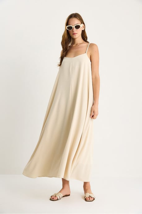 Maxi V-hals Jurk - Image 2