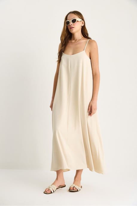 Maxi V-hals Jurk - Image 4