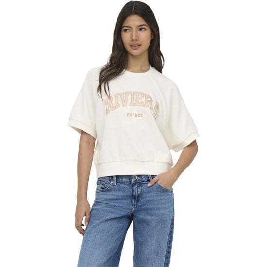 Only Onldaze s/s raglan ub swt cloud dancer/riviera - Image 2