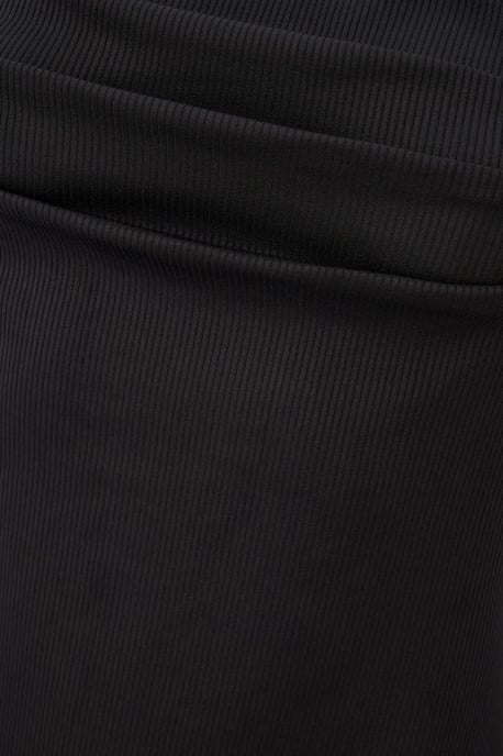 Ruched Square-Neck Mini Dress - Image 6