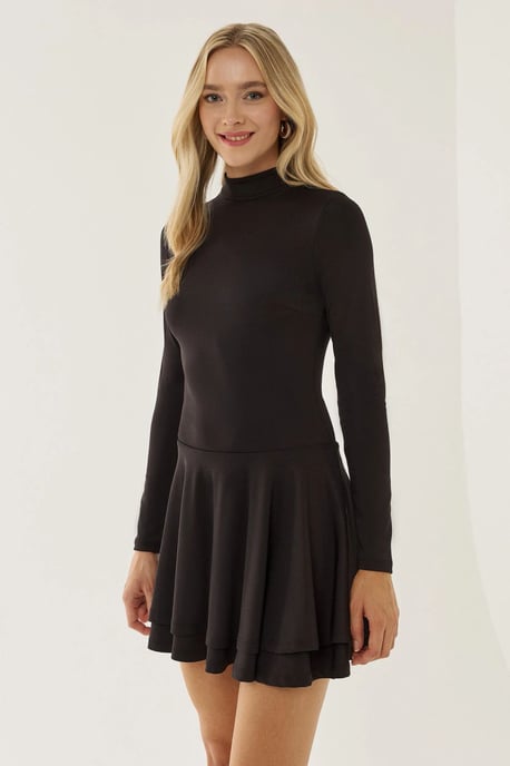 Halverwege Col Mini Jurk - Image 3