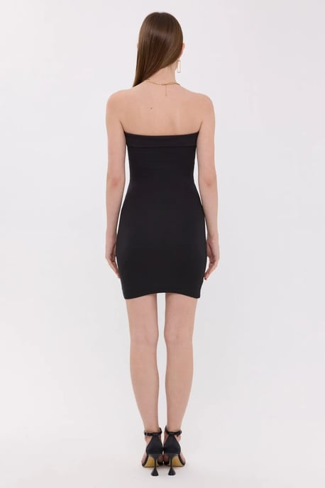 Strapless Korte Bodycon Jurk - Image 5
