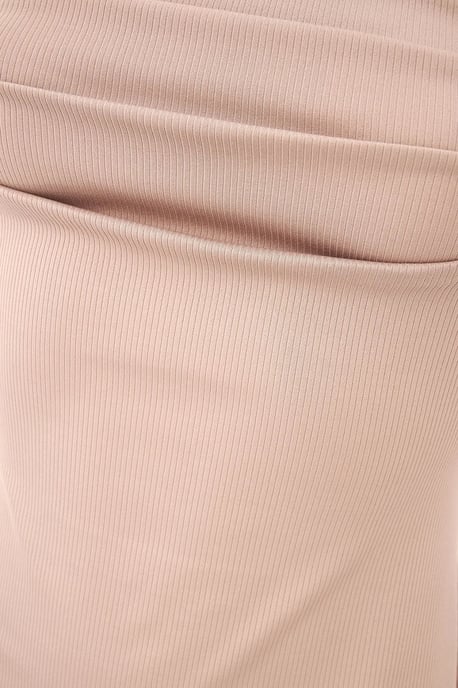 Ruched Square-Neck Mini Dress - Image 5