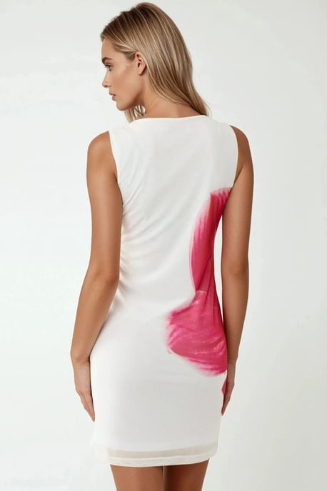 Bodycon Mini-jurk met Bloemenpatroon - Image 3
