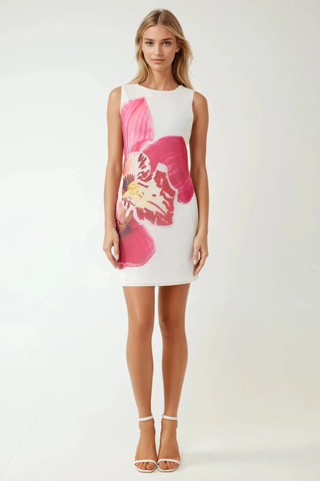 Bodycon Mini-jurk met Bloemenpatroon - Image 6