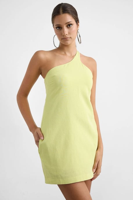 One-Shoulder Bodycon Mini Dress - Image 1