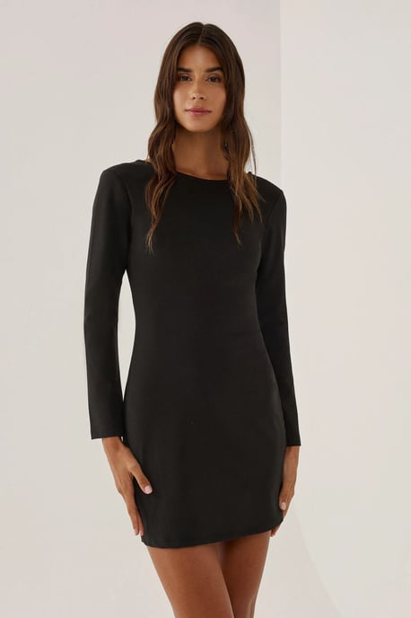 Bodycon miniklänning med ryggutskärning - Image 3