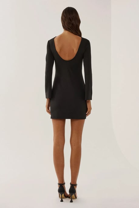 Bodycon miniklänning med ryggutskärning - Image 4