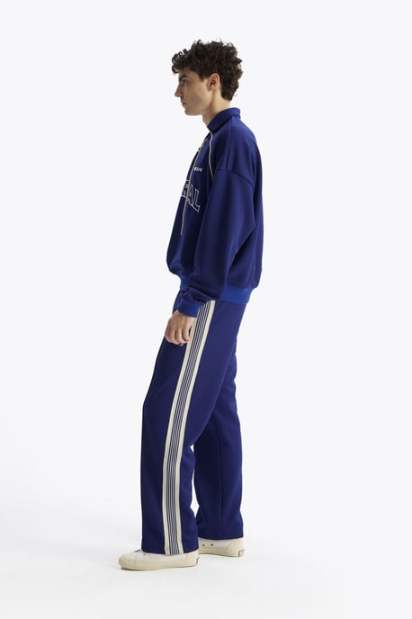 Dragsko-halsringning tryckt sweatshirt - Image 5