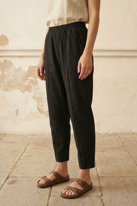 Elastische Taille Rechte Broek - Image 3