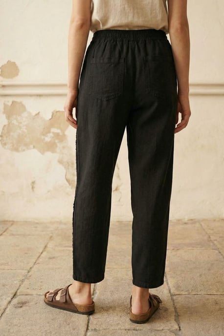 Elastische Taille Rechte Broek - Image 4