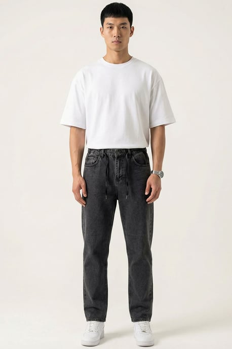 Avslappnade Denimbyxor - Image 3