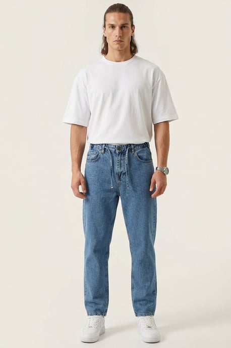 Avslappnade Denimbyxor - Image 3