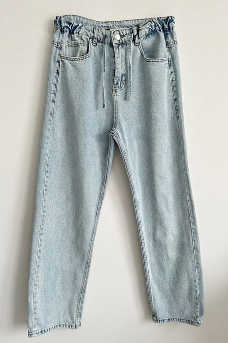 Avslappnad passform denimbyxor - Image 6