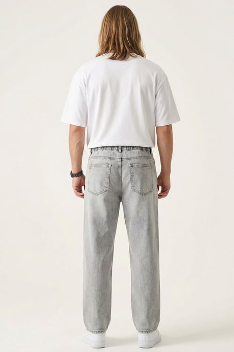 Avslappnade Denimbyxor - Image 5