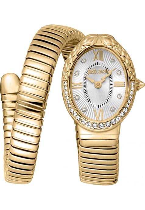 Just Cavalli JC1L390M0025 Ladies Signature Snake Fiore Watch - Image 1