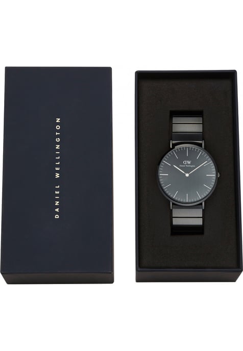 Daniel Wellington DW00100778 Ladies Classic Piano Black 40mm Watch - Image 2