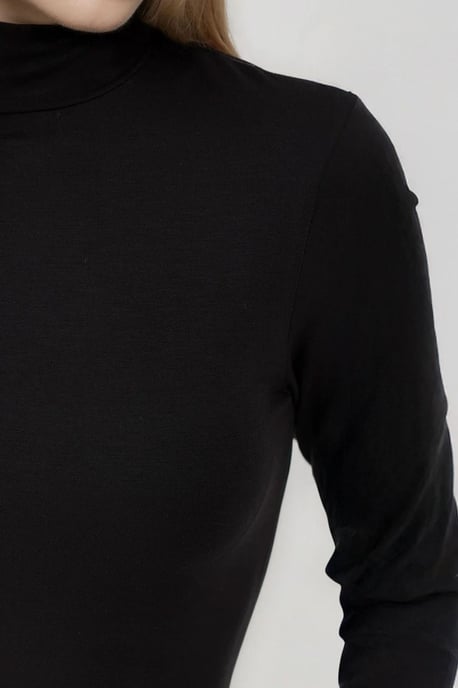 Slim Fit Half Col Blouse - Image 2