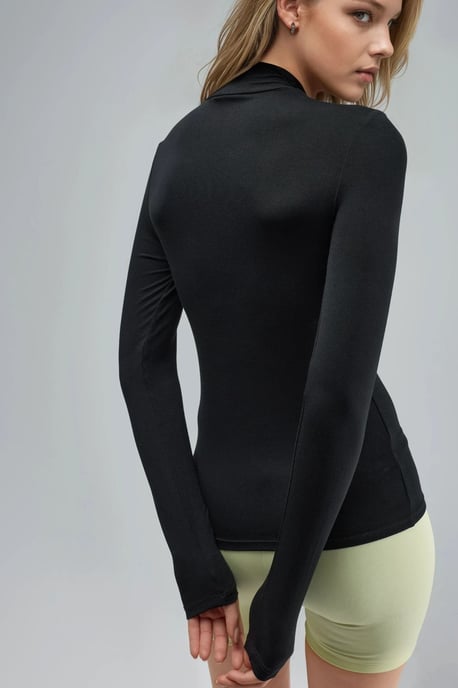 Slim Fit Halve Colblouse - Image 2