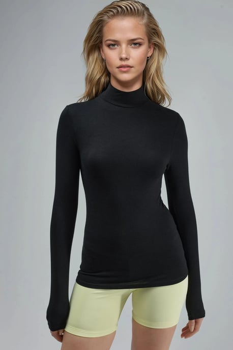 Slim Fit Halve Colblouse - Image 4