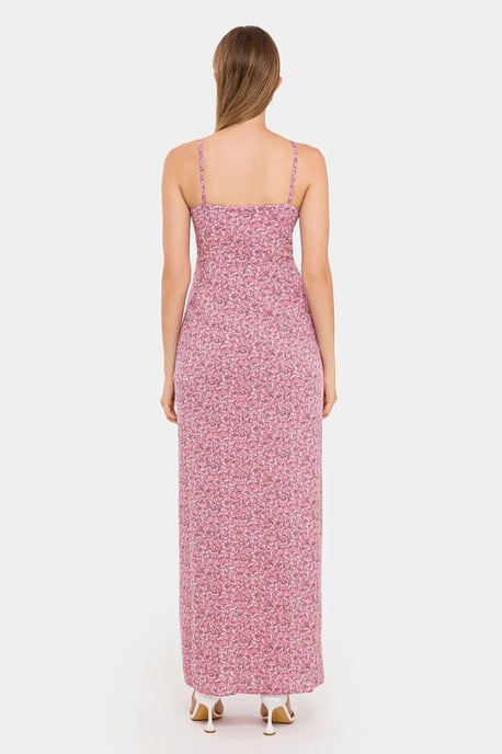 Bloemen Maxi-jurk met Borstuitsnijding - Image 4