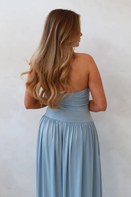 Sofie Strapless Aansluitende Maxi-jurk - Image 3
