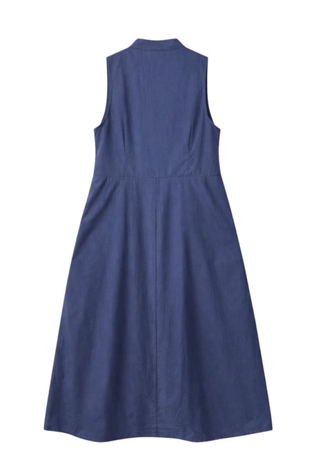 Geknoopte Tippet Kraag Maxi Jurk - Image 3