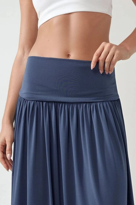 2-in-1 Midi Elastische Strapless Jurk/Rok - Image 3