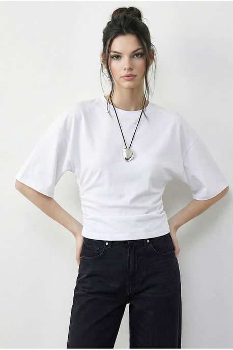 Regular Fit Crew Neck T-shirt - Image 3