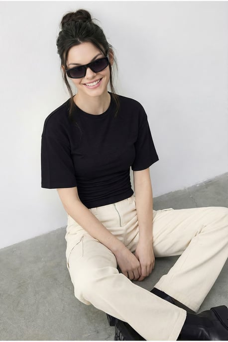 Regular Fit Crew Neck T-shirt - Image 4
