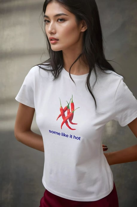 Crew Neck Gedrukt Baby T-shirt - Image 3