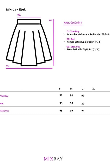 High-Waisted Lined Long Skirt - Image 4