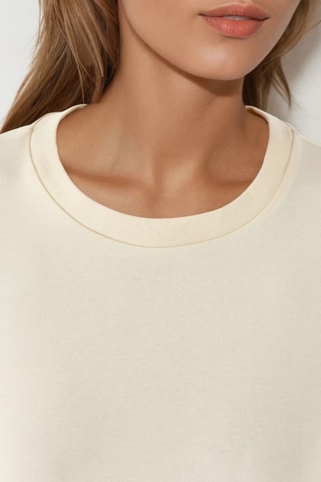 Ronde Hals Katoenen T-Shirt - Image 5