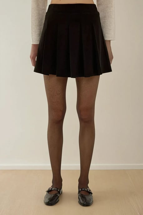 Pleated Mini Skort - Image 3