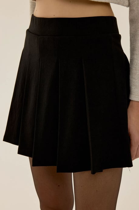 Pleated Mini Skort - Image 4