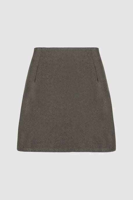 High-Waist Side-Slit Skirt - Image 3
