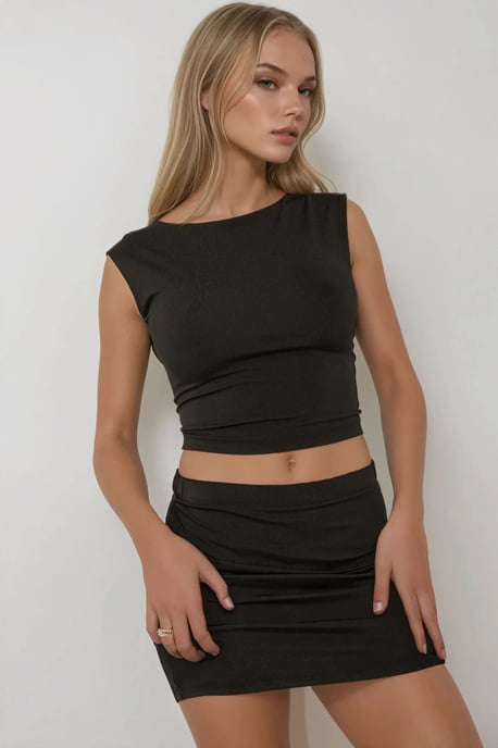 Strak Mini Rok - Image 2