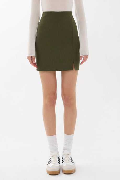 Hoge Taille Zijsplit Rok - Image 4