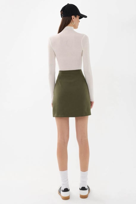 Hoge Taille Zijsplit Rok - Image 5