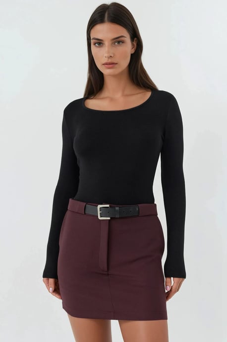 Hög midja mini shorts - Image 3