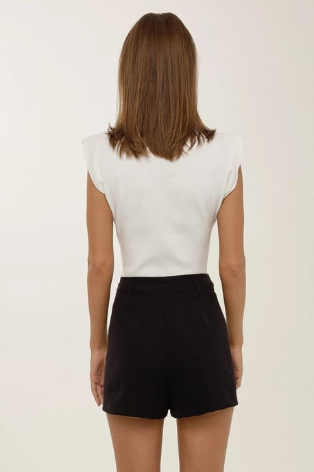 Belted Mini Skorts - Image 4