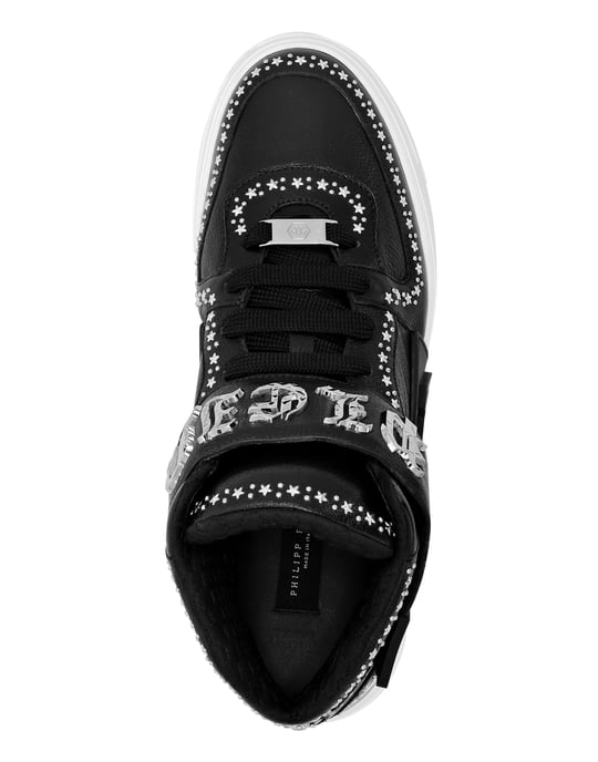 Mid-Top Sneakers Gothic Plein - Image 2