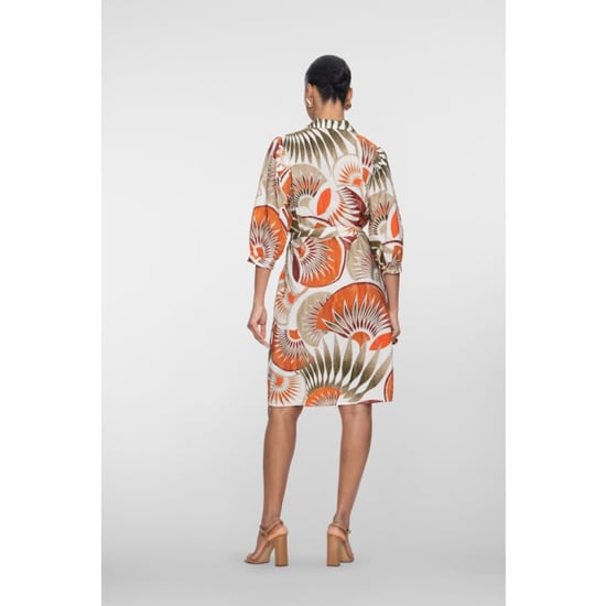 Geisha dress 67395-20 250 dark orange/green/camel - Image 2