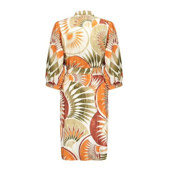 Geisha dress 67395-20 250 dark orange/green/camel - Image 6