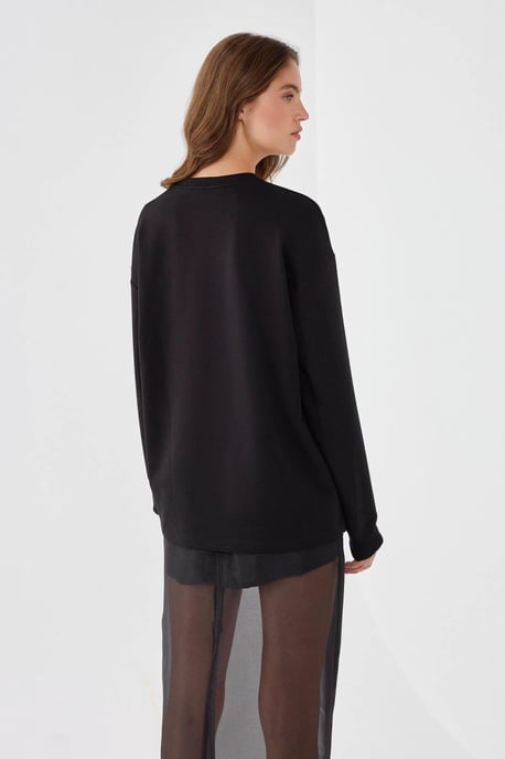 Svart Sweatshirt - Image 4