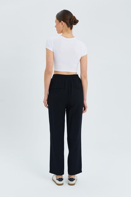 Hoge Taille Wortel Pas Broek metkoord Taille - Image 6