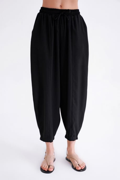 Salwar Fit Drawstring Pants - Image 3